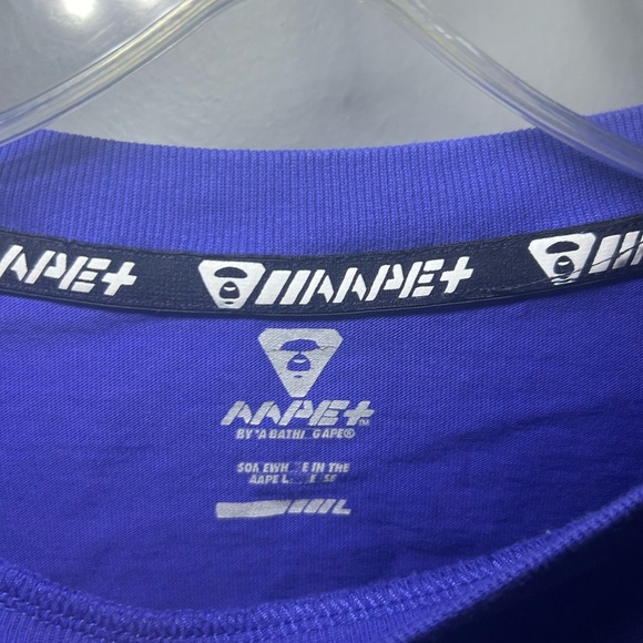 Aape+ by A Bathing Ape space gradient T-shirt - Picture 2 of 12